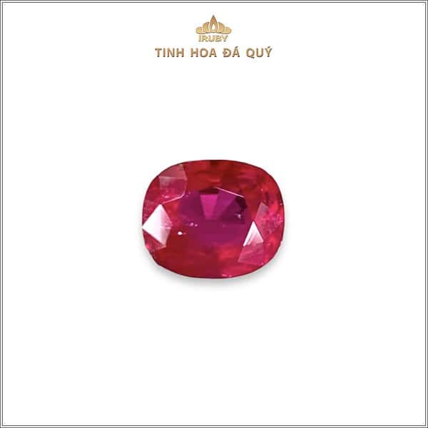 Đá Ruby facet đỏ huyết Lục Yên 1,12ct IRRF245 2407112 hình ảnh 2