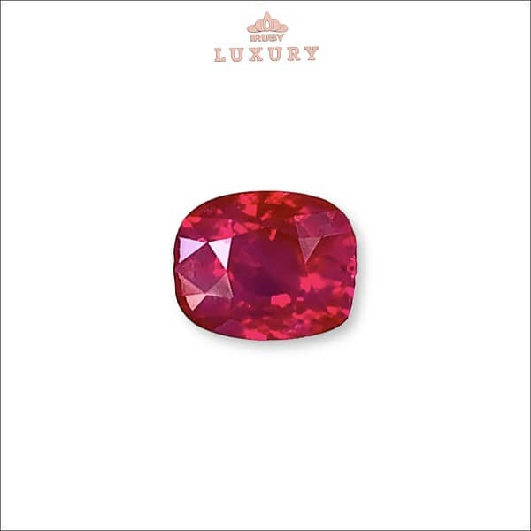 Đá Ruby facet đỏ huyết Lục Yên tự nhiên 100% 1,40ct - IRRF250 2408140 hinhg ảnh 2