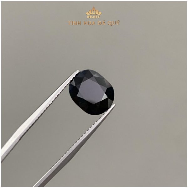 Đá Sapphire Đen Phan Thiết tự nhiên 100% 3,87ct - IRSP283 2407387 ảnh