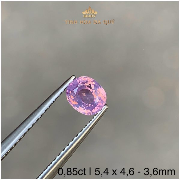 Đá Sapphire Lục Yên tự nhiên 100% 0,85ct - IRSP277 2408085 hình ảnh 2