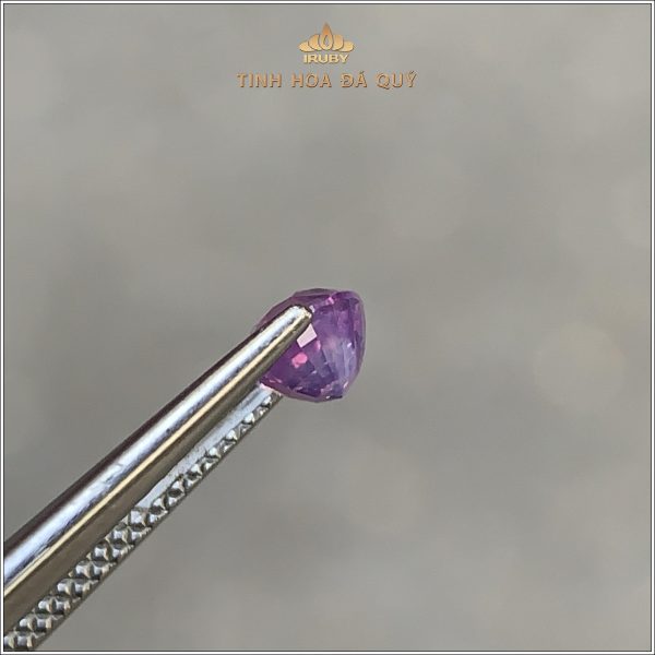 Đá Sapphire Lục Yên tự nhiên 100% 0,85ct - IRSP277 2408085 hình ảnh 4