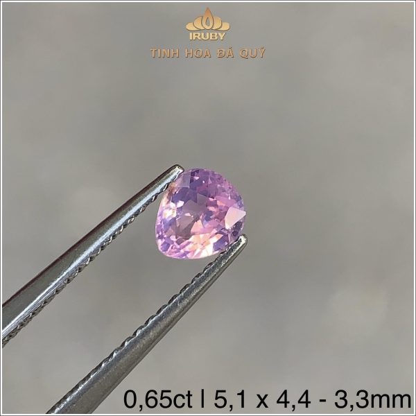 Đá Sapphire khối giọt nước 0,65ct - IRSP278 2408065 hình ảnh