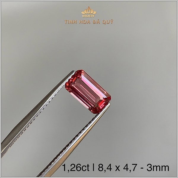 Đá Spinel Lục Yên tự nhiên 100% 1,26ct - IRSI118 2408126 hình ảnh 3