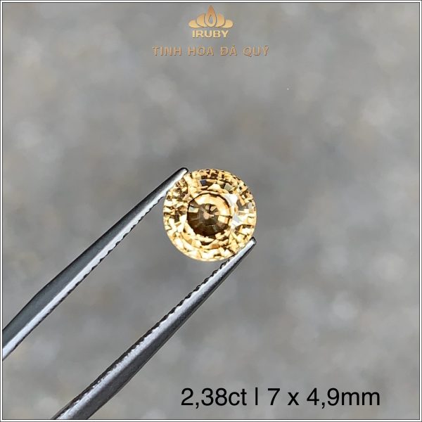 Zircon Vàng tự nhiên 100% 2,38ct IRZC26 2408238