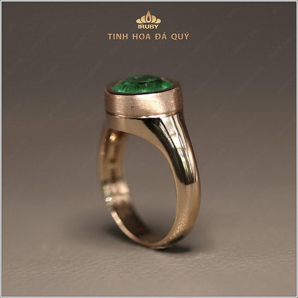 Nhẫn Nam Emerald Mẫu Vintage - IREM 2408337 hình ảnh