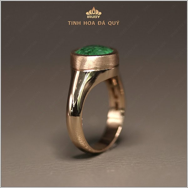 Nhẫn Nam Emerald Mẫu Vintage - IREM 2408337