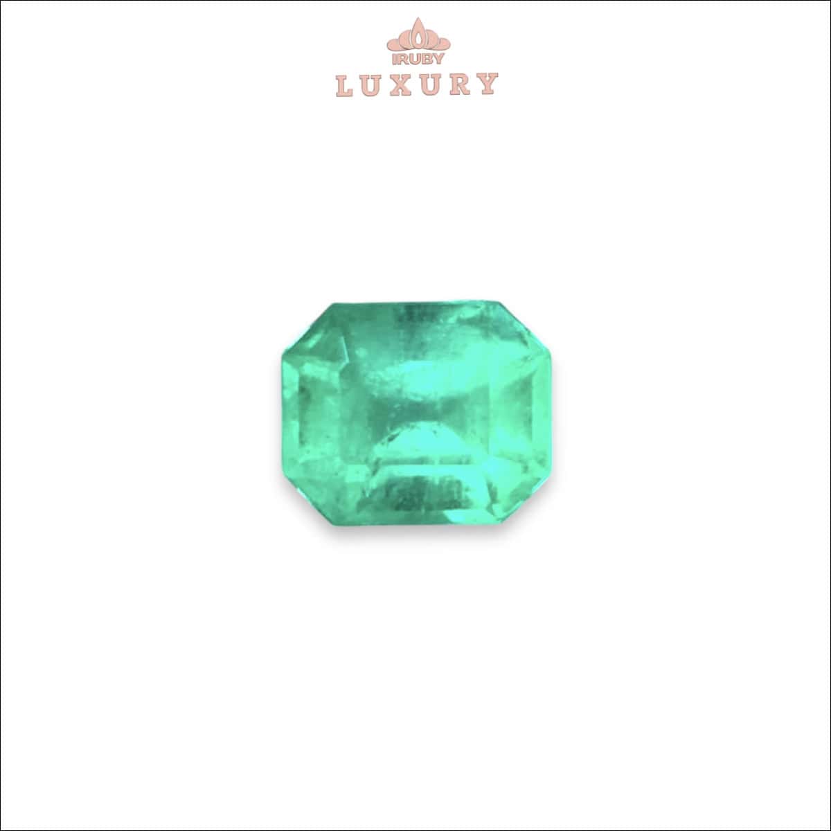 Đá Emerald Colombia xanh vivid tự nhiên 2,17ct - IREM48 2409217