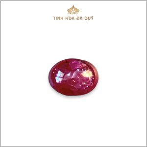 Đá Ruby cabochon đỏ huyết Lục Yên 1,37ct - IRRC266 2409137