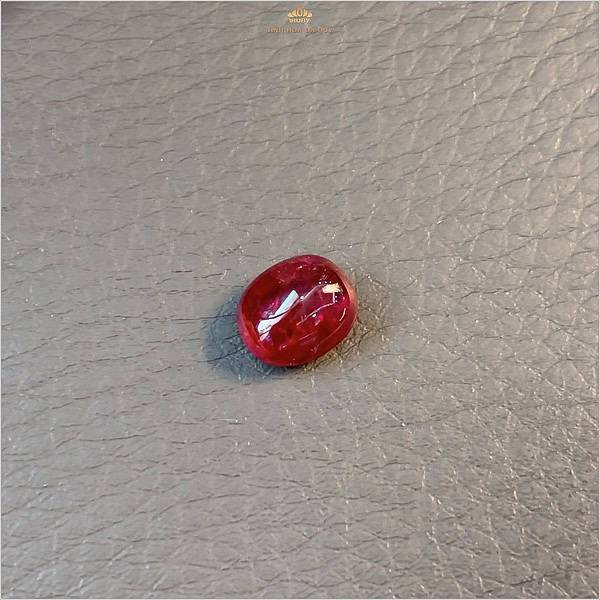 Đá Ruby cabochon đỏ huyết Lục Yên 2,62ct IRRC263 2409262 hình ảnh 2