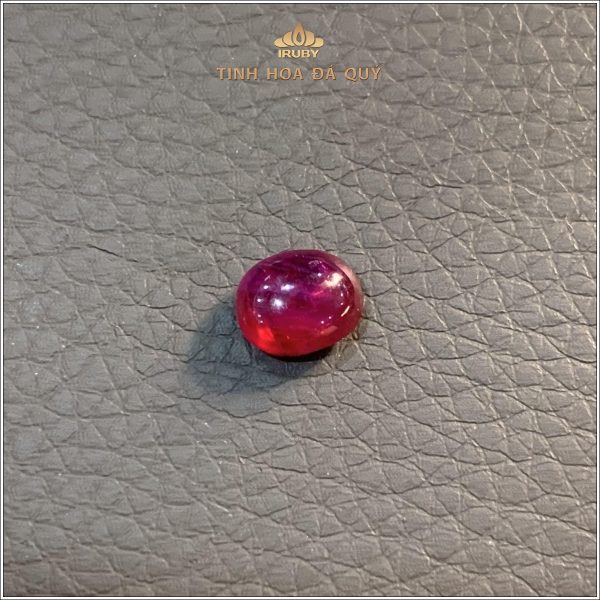 Đá Ruby cabochon huyết kính Lục Yên 1,98ct - IRRC260 2409198 hình ảnh 1