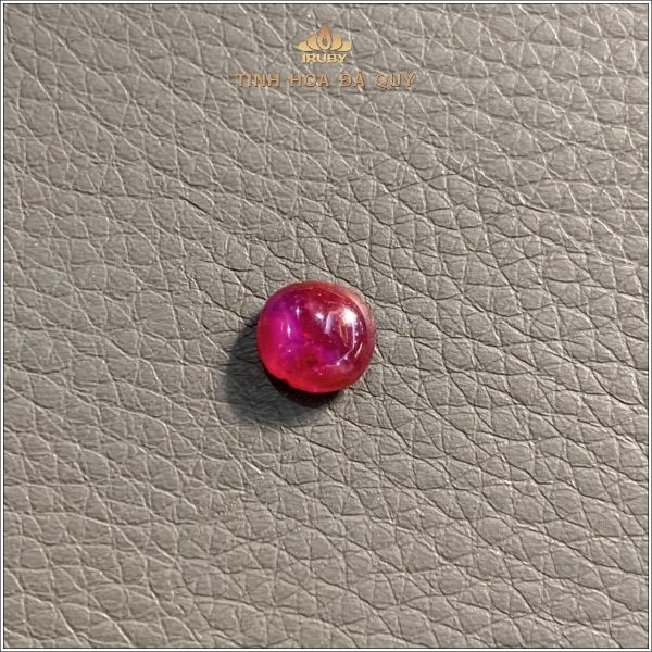 Đá Ruby cabochon huyết kính Lục Yên 2,07ct - IRRC261 2409207 hình ảnh 2