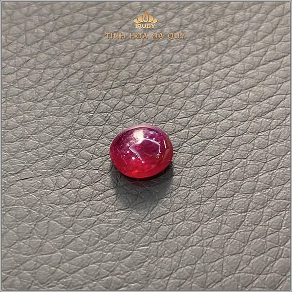 Đá Ruby cabochon huyết kính Lục Yên 2,25ct - IRRC262 2409225 hình ảnh