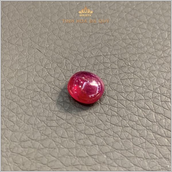 Đá Ruby cabochon huyết kính Lục Yên 2,25ct - IRRC262 2409225 hình ảnh 5