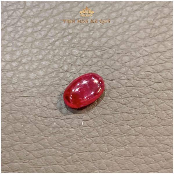 Đá Ruby cabochon huyết kính Lục Yên 2,50ct - IRRC257 2409250 hình ảnh 3