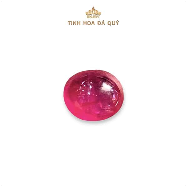 Đá Ruby cabochon huyết kính Lục Yên 2,97ct - IRRC258 2409297 hình ảnh 2