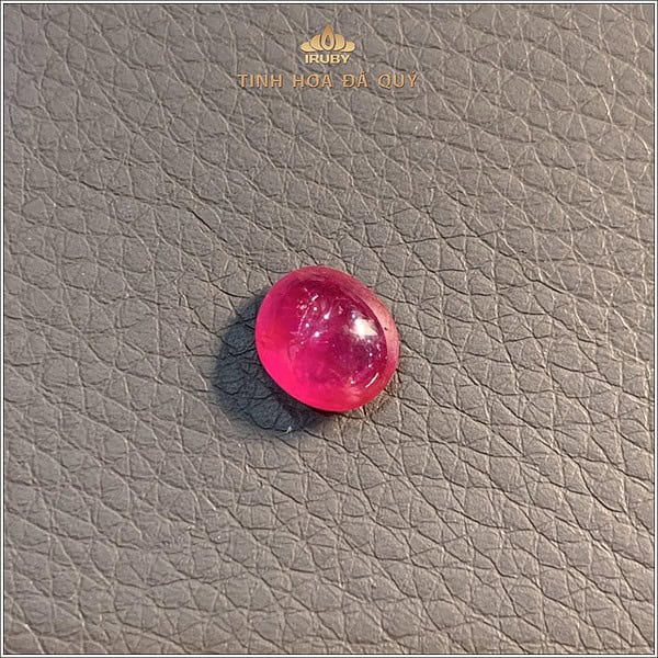 Đá Ruby cabochon huyết kính Lục Yên 2,97ct - IRRC258 2409297 hình ảnh 5