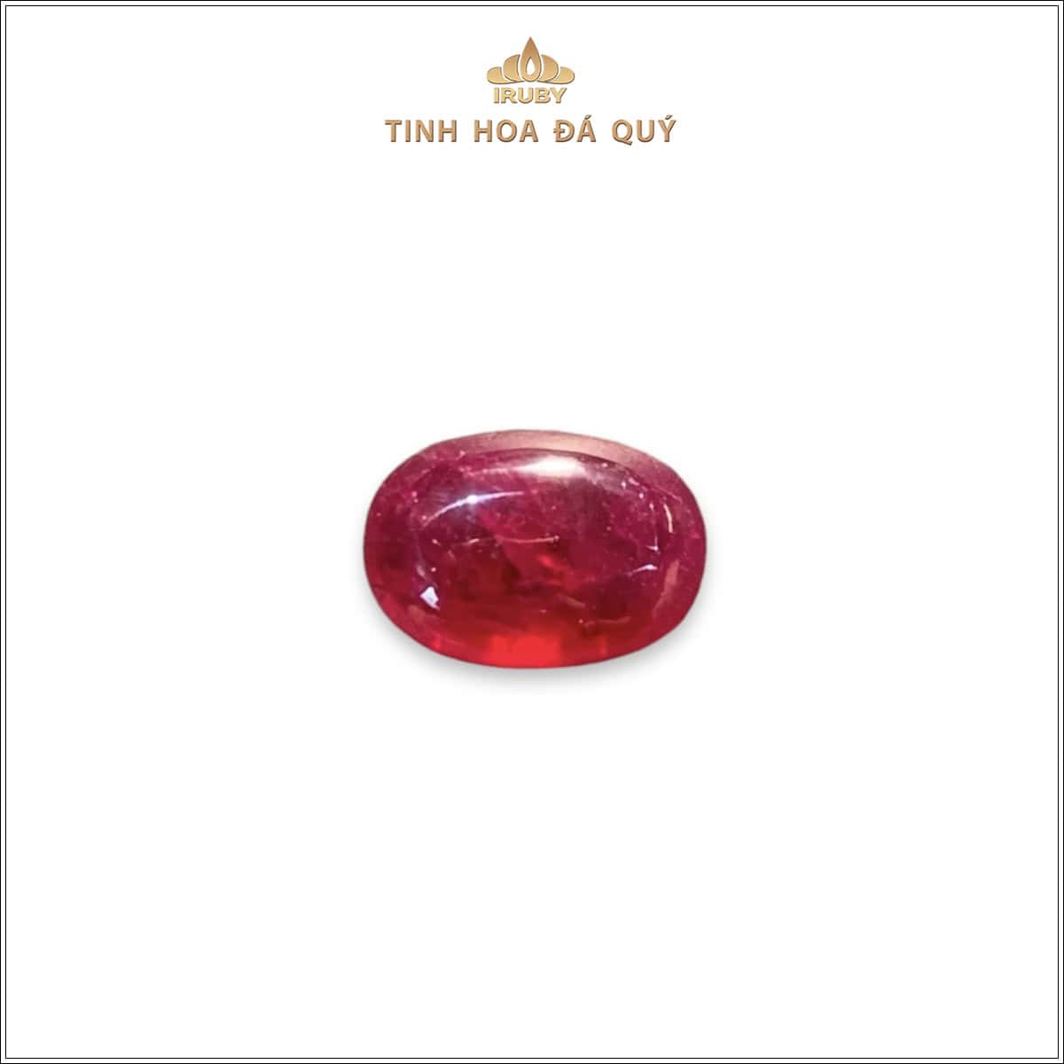 Đá Ruby cabochon huyết kính Lục Yên 4,35ct - IRRC256 2409435