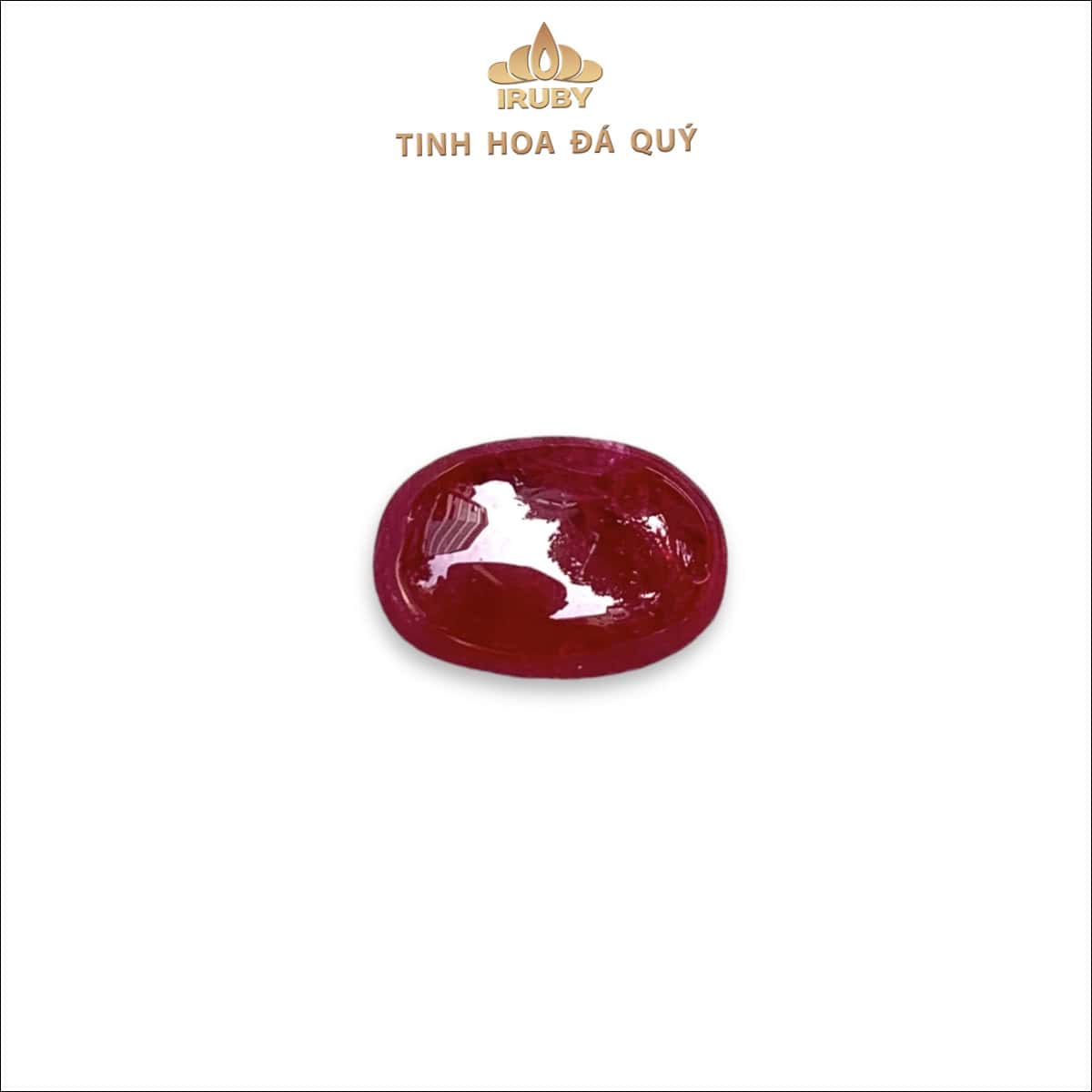 Đá Ruby cabochon huyết kính Lục Yên 4,35ct – IRRC256 2409435