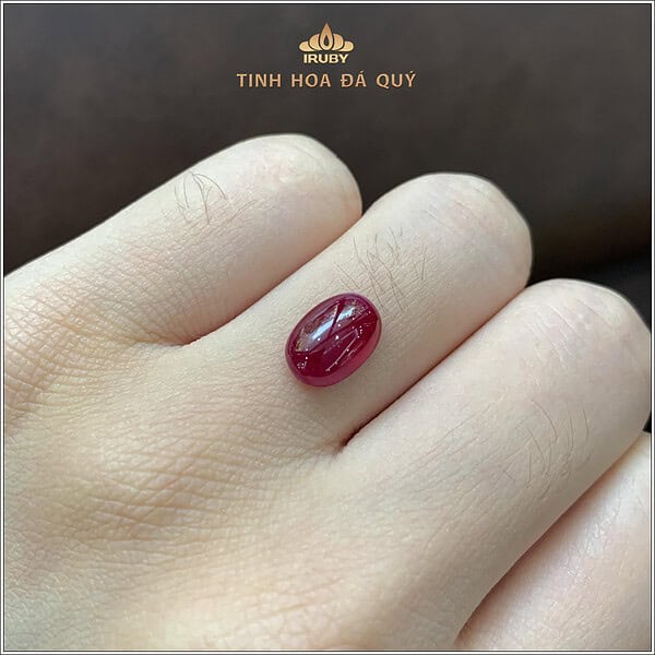 Đá Ruby đỏ huyết Lục Yên tự nhiên 100% 3,84ct - IRRC269 2409384 hình ảnh 4