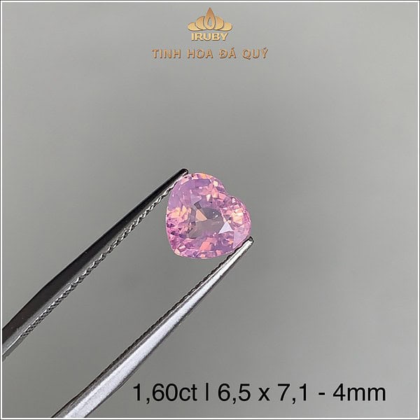 Đá Sapphire cháo đồng trái tim 1,60ct - IRSP279 2409160 hình ảnh 1