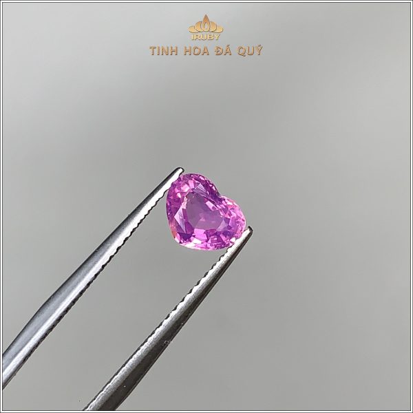 Đá Sapphire hồng Lục Yên tự nhiên 100% 0,88ct IRSP281 2409088 hình ảnh 1