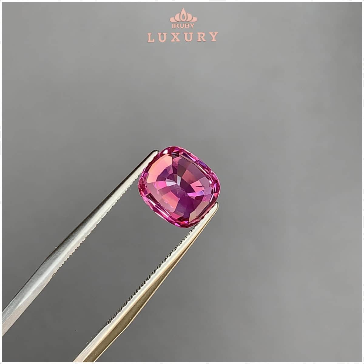 Đá Sapphire hồng Lục Yên tự nhiên 100% 3,22ct - IRSP285 2409322 hình ảnh 4