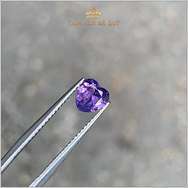 Đá Sapphire tím tự nhiên 100% 1,08ct - IRSP283 2409108 hình ảnh 1