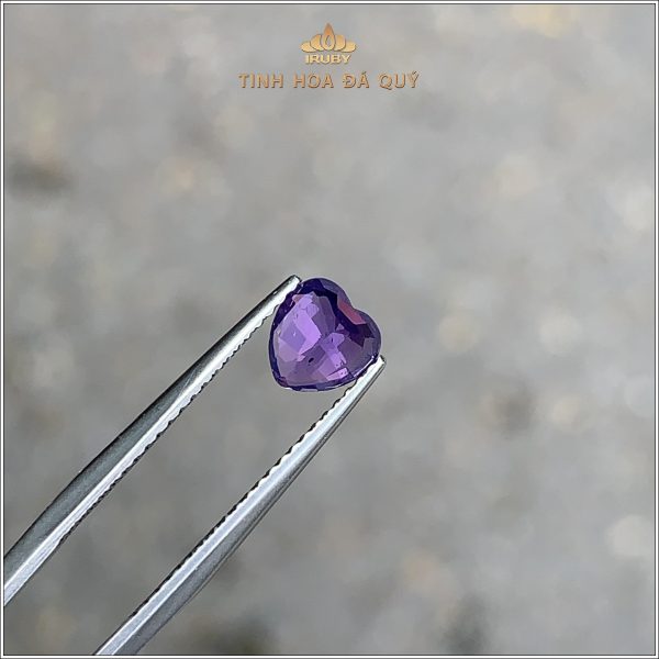 Đá Sapphire tím tự nhiên 100% 1,08ct - IRSP283 2409108 hình ảnh 2