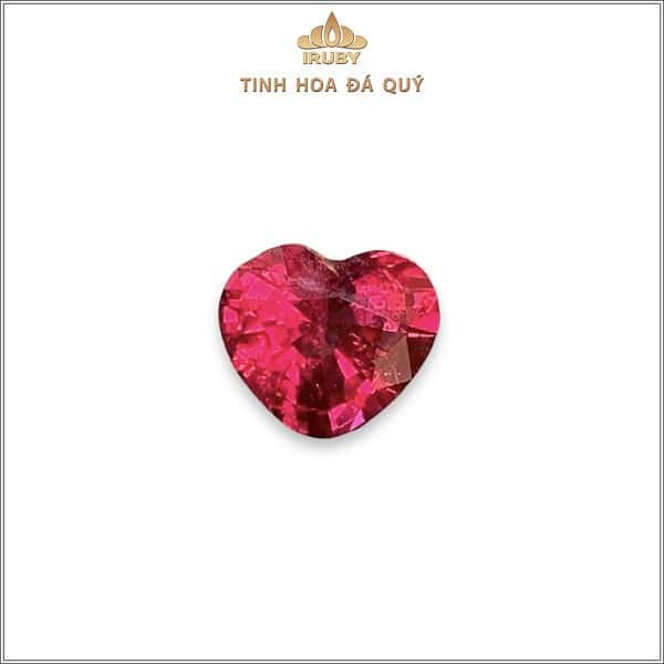 Đá Spinel đỏ trái tim tụa nhiên 100% 1,56ct IRSI119 2409156 hình ảnh 1