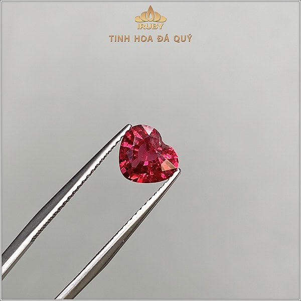 Đá Spinel đỏ trái tim tụa nhiên 100% 1,56ct IRSI119 2409156 hình ảnh 3