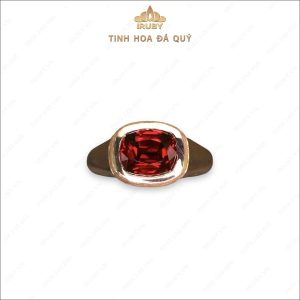 Nhẫn nam Garnet mẫu Doanh nhân má xước - IRGN 2409451 hình ảnh