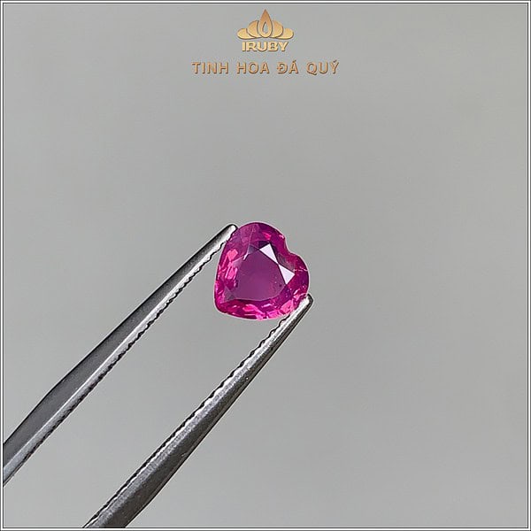 Đá Ruby trái tim Lục Yên tự nhiên 100% 0,72ct -IRRF264 2409072 hình ảnh 4