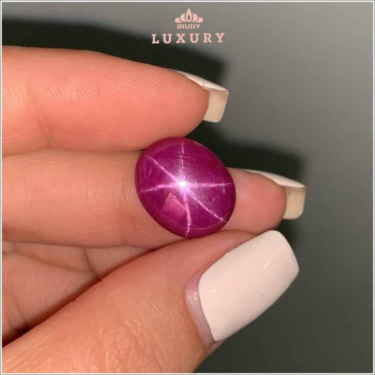 Đá Ruby sao Yên Bái tự nhiên 100% 15ct IRSR273 2410150 hình ảnh 6