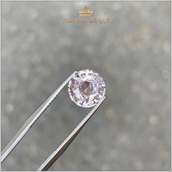 Đá Sapphire trắng tự nhiên 100% 3,08ct - IRSP284 2410308 hình ảnh