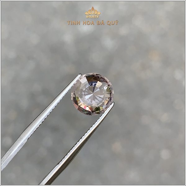 Đá Sapphire trắng tự nhiên 100% 3,08ct - IRSP284 2410308 hình ảnh 2