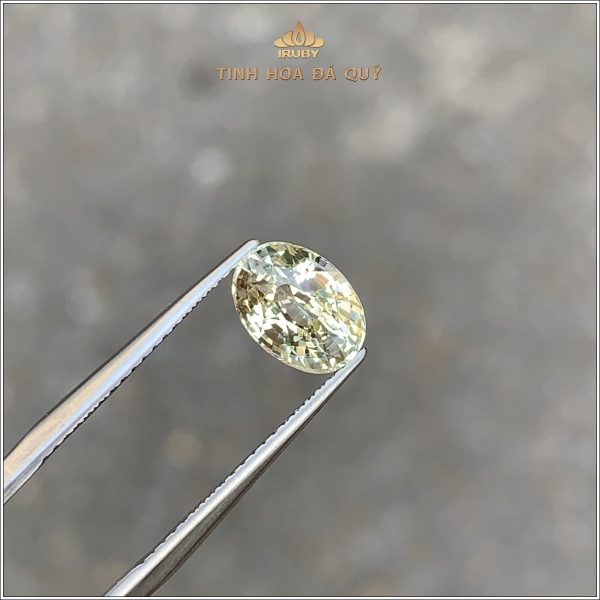 Đá Sapphire vàng tự nhiên 100% 2,25ct - IRYS292 2410225 hình ảnh