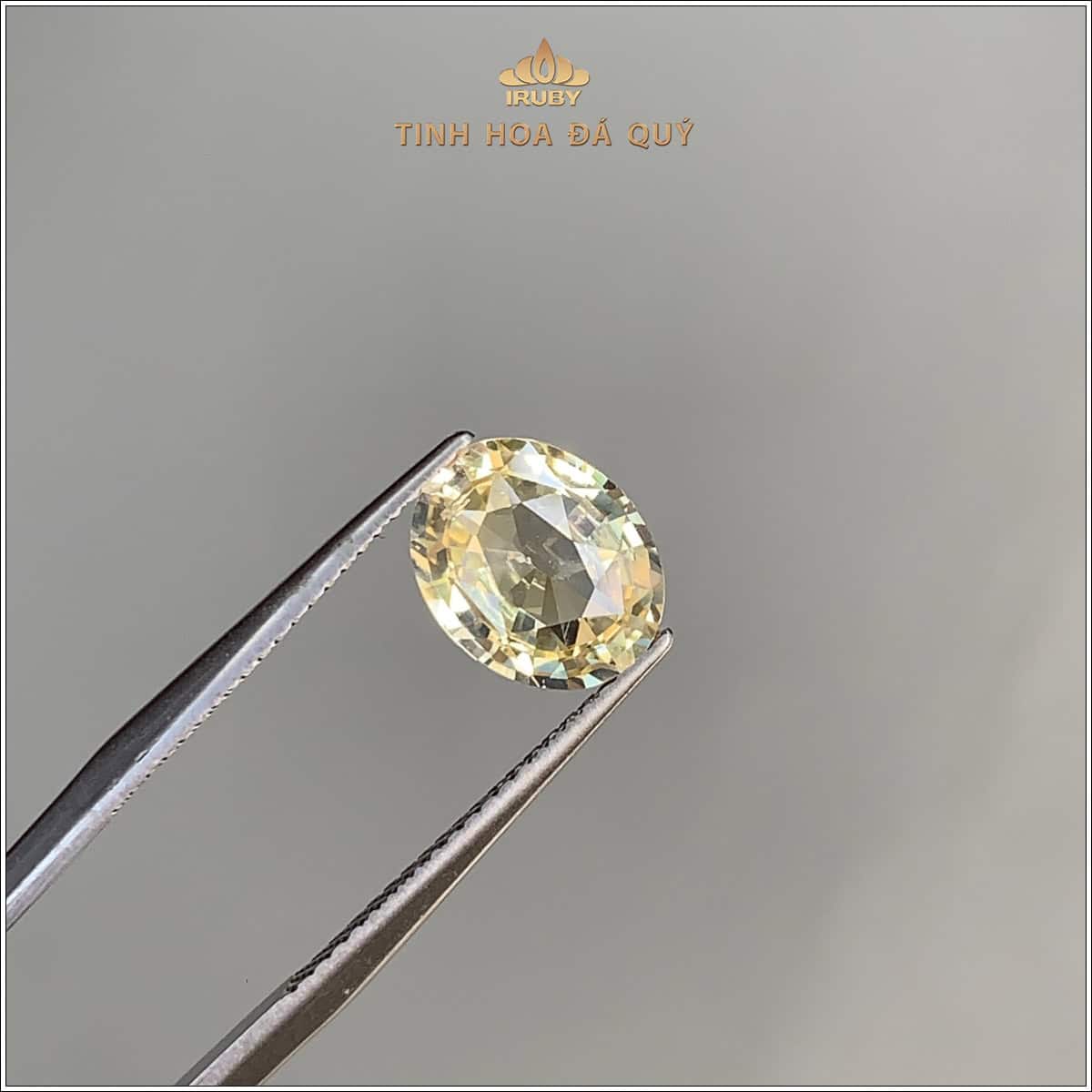 Đá Sapphire vàng tự nhiên 100% 2,45ct - IRYS286 2409245 hình ảnh 3