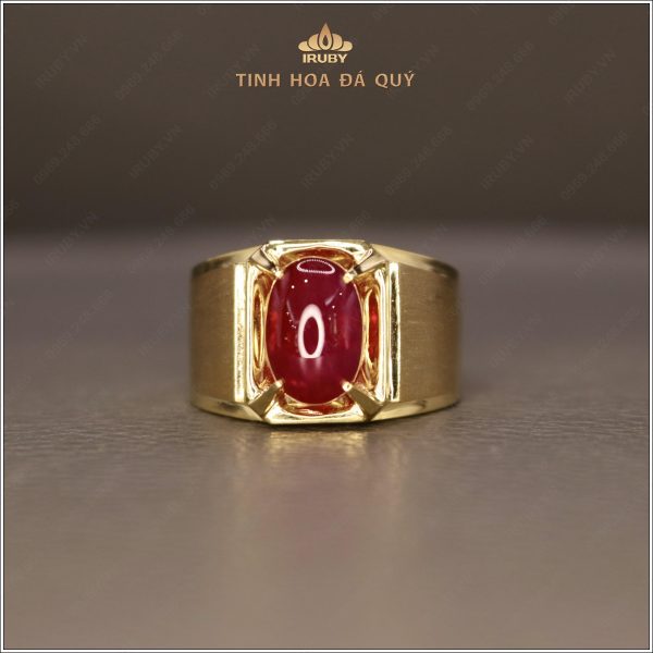 Nhẫn nam Ruby lên mẫu Doanh Nhân 4,52ct - IRRC220 2404452 hình ảnh 2