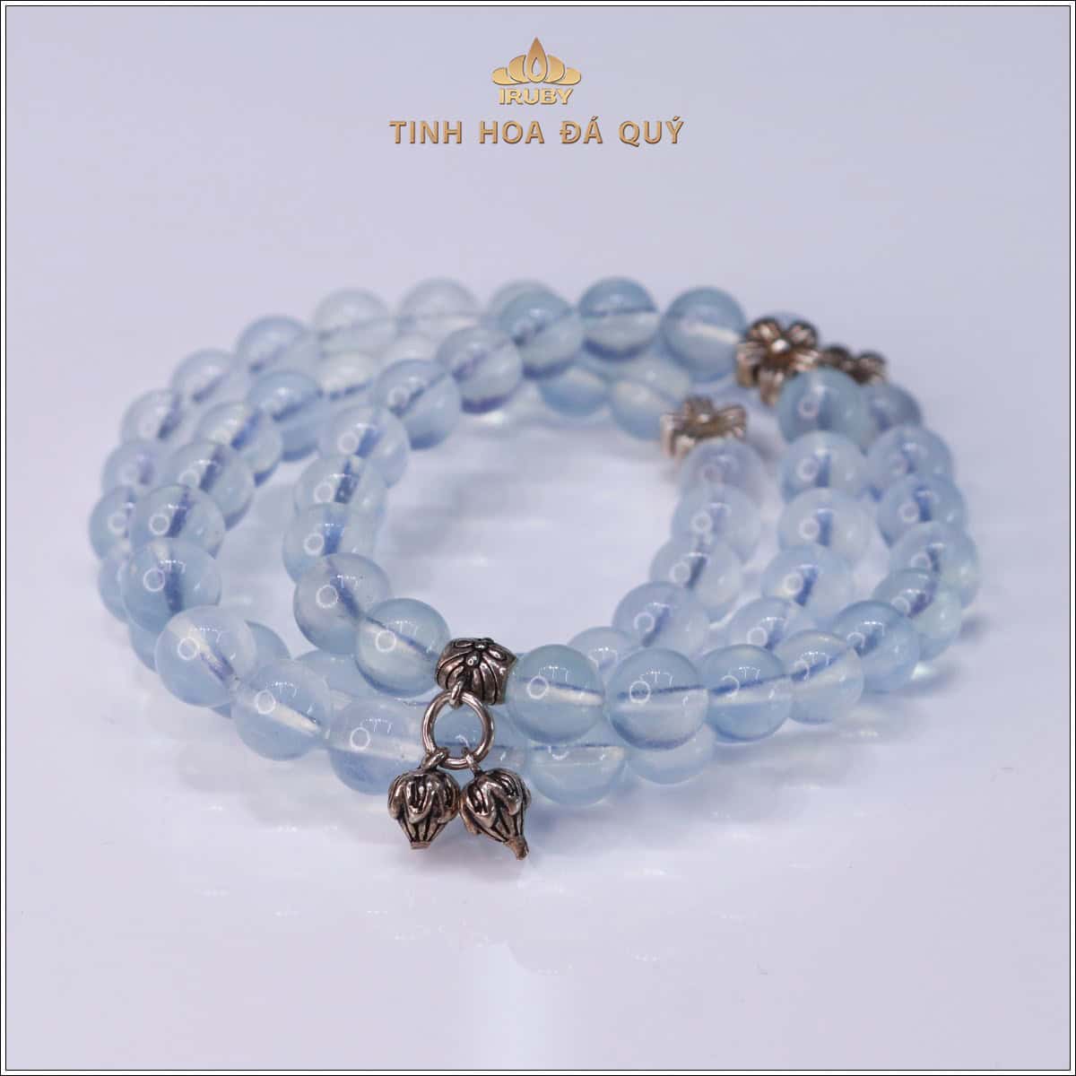 Chuỗi vòng tay Aquamarine mix charm – IRPT 241108