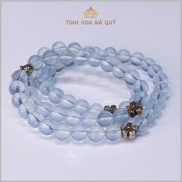 Chuỗi vòng tay Aquamarine mix charm - IRPT 241108 hình ảnh 1