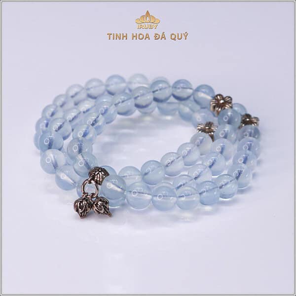 Chuỗi vòng tay Aquamarine mix charm - IRPT 241108 hình ảnh 2