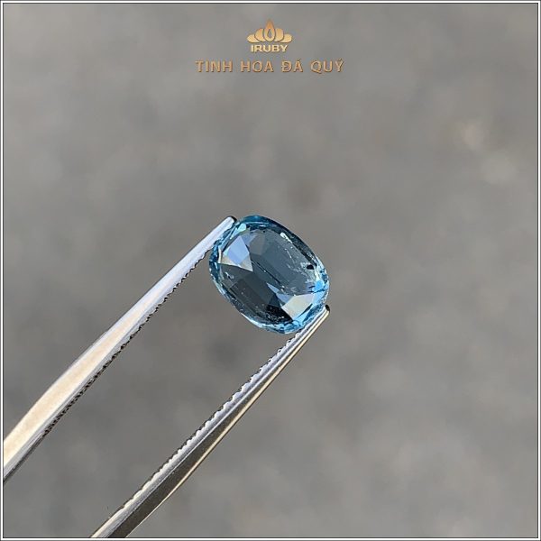 Đá Aquamarine xanh dương tự nhiên 1,36ct - IRAQ22 2410136 hình ảnh