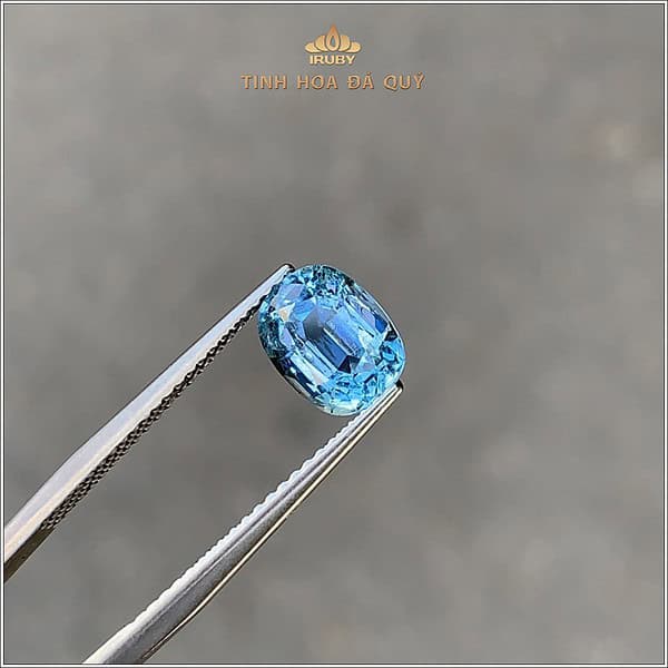 Đá Aquamarine xanh dương tự nhiên 1,36ct - IRAQ22 2410136 hình ảnh 1