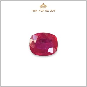 Đá Ruby facet đỏ Lục Yên tự nhiên 100% 1,23ct - IRRF276 2411123 hình ảnh 4