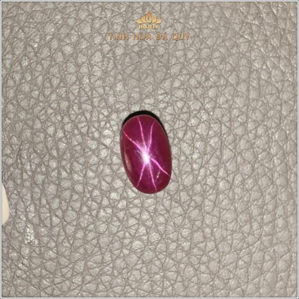 Đá Ruby sao Yên Bái tự nhiên 100% 3,48ct - IRSR275 2411348 hình ảnh