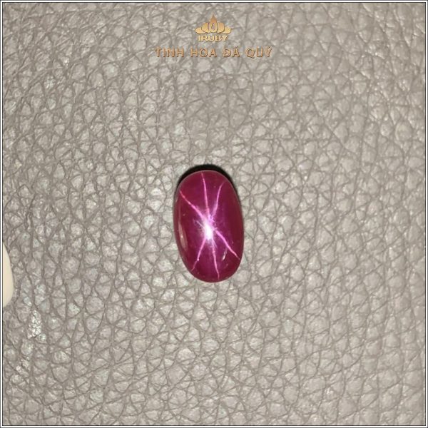 Đá Ruby sao Yên Bái tự nhiên 100% 3,48ct - IRSR275 2411348 hình ảnh 3