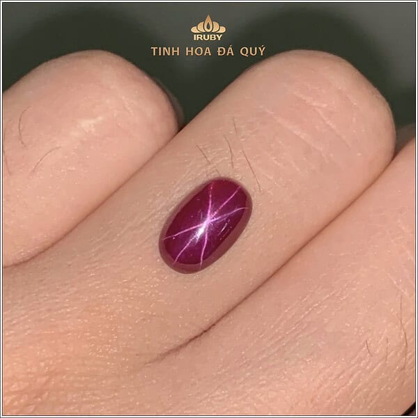 Đá Ruby sao Yên Bái tự nhiên 100% 3,48ct - IRSR275 2411348 hình ảnh 4