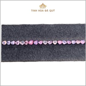 Lô Sapphire trái tim tự nhiên 100% 18 viên 5,35ct - IRSP301 2411535