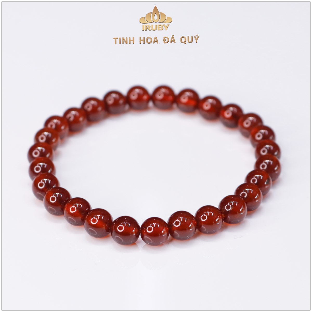 Vòng tay phong thủy đá Garnet – IRPT 241115