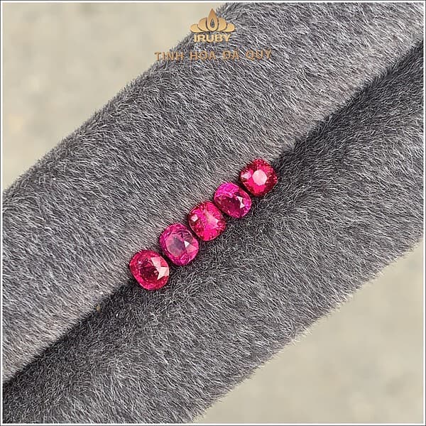 Lô Ruby facet đỏ huyết Lục Yên 2,12ct – IRRF273 2412212